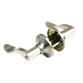 Yale Security KWPR15 Keowee Lever Lock - Satin Nickel Locking Lever Door Handle